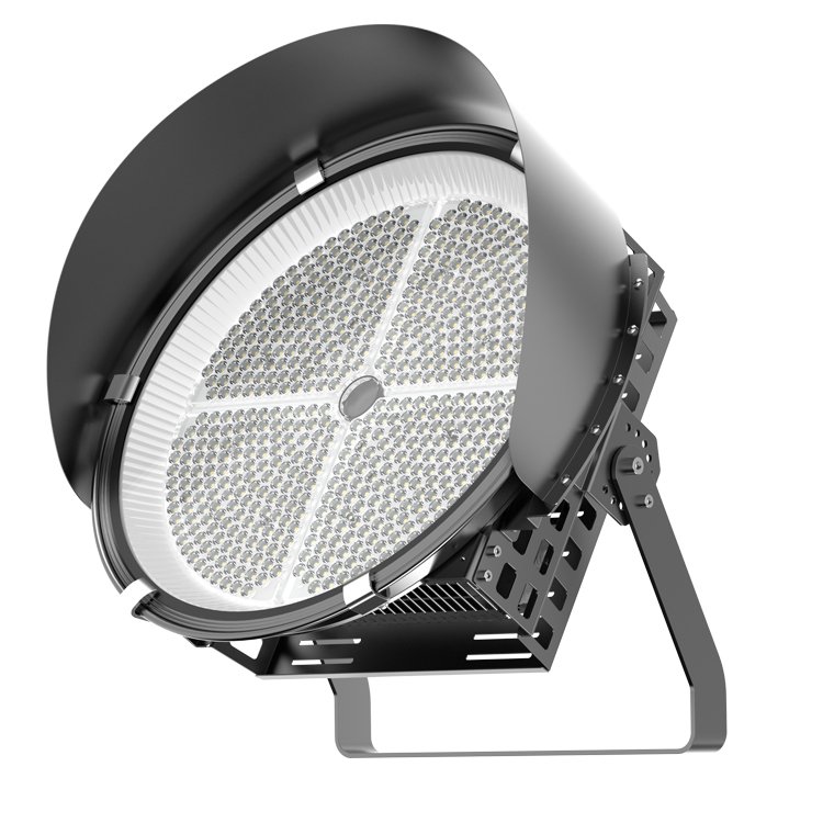 High Brighter 1000W 500W 800 Watt 300W 220V Spotlight Outdoor Warm White Anti Glare Lighting Led Flood Light for Badminton