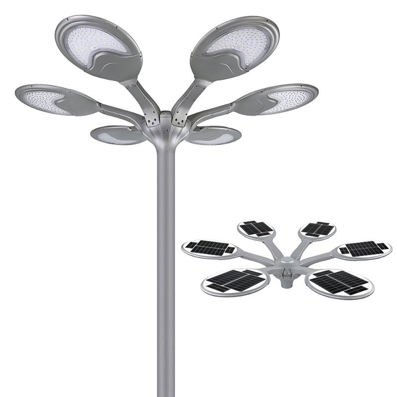 High Brightness LED Street Lights Outdoor Solar Light Renewable Energy for Urban Lighting Garden Outdoor LED Lamp