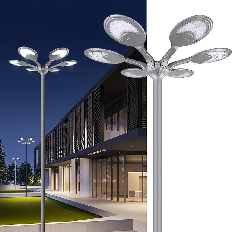 High Brightness LED Street Lights Outdoor Solar Light Renewable Energy for Urban Lighting Garden Outdoor LED Lamp