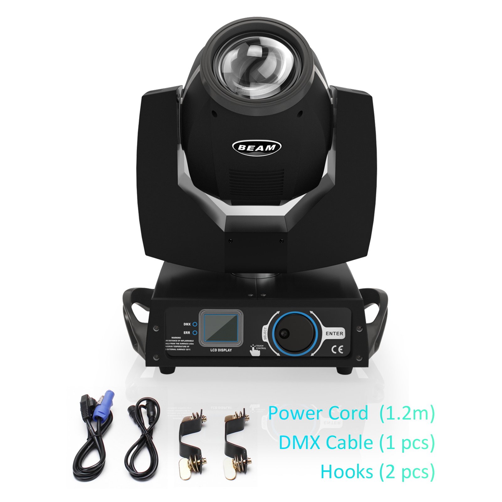 New Professional Black Dmx Sharpy Led 7r Beam 230W Moving Head Lights Spot for DJ Party Disco NightClub Stage Lights