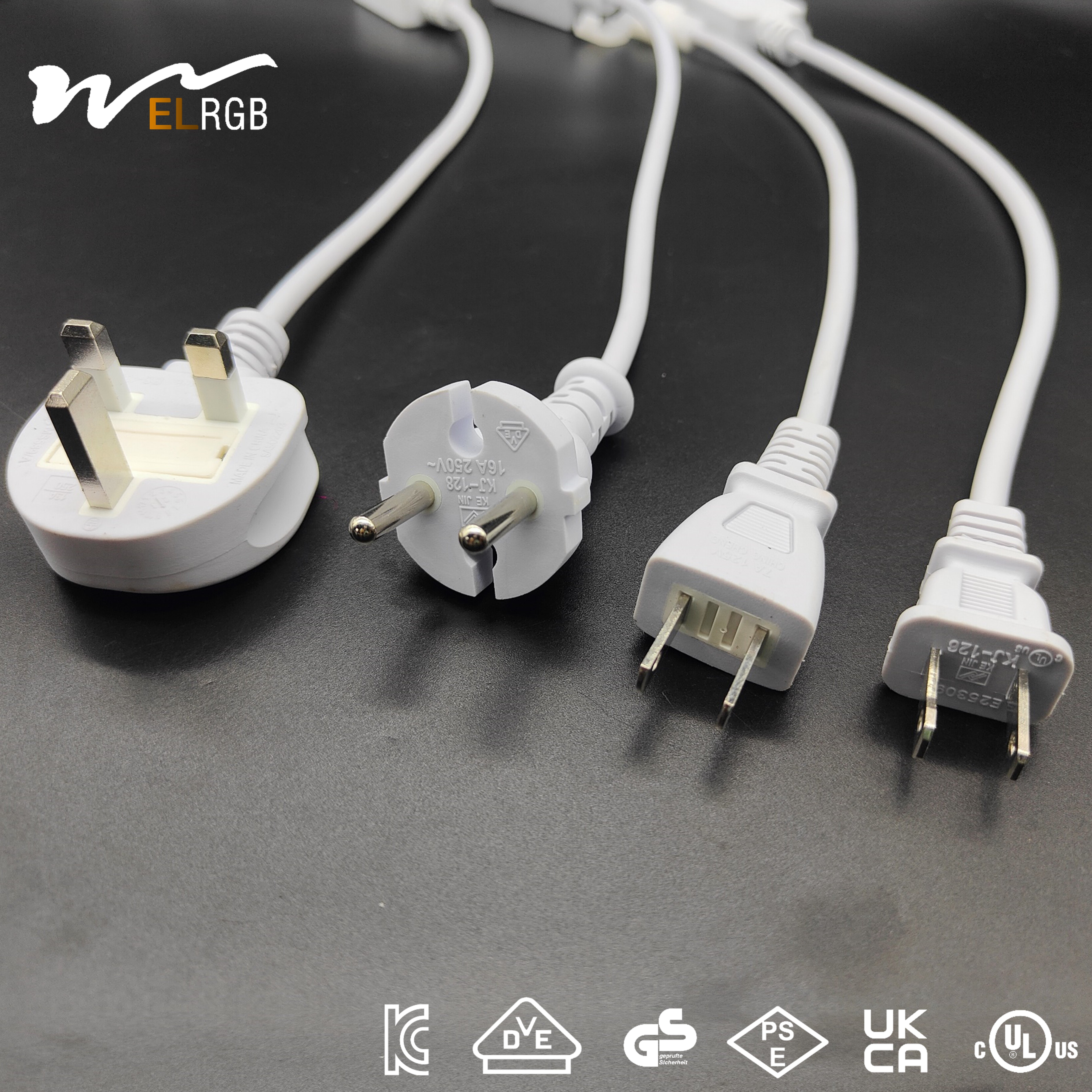 2024 High-Voltage Monochromatic LED Strip Plug 110V-220V High-Power Lamp Fittings IP65 15A-20A Rectifier Lighting Accessories