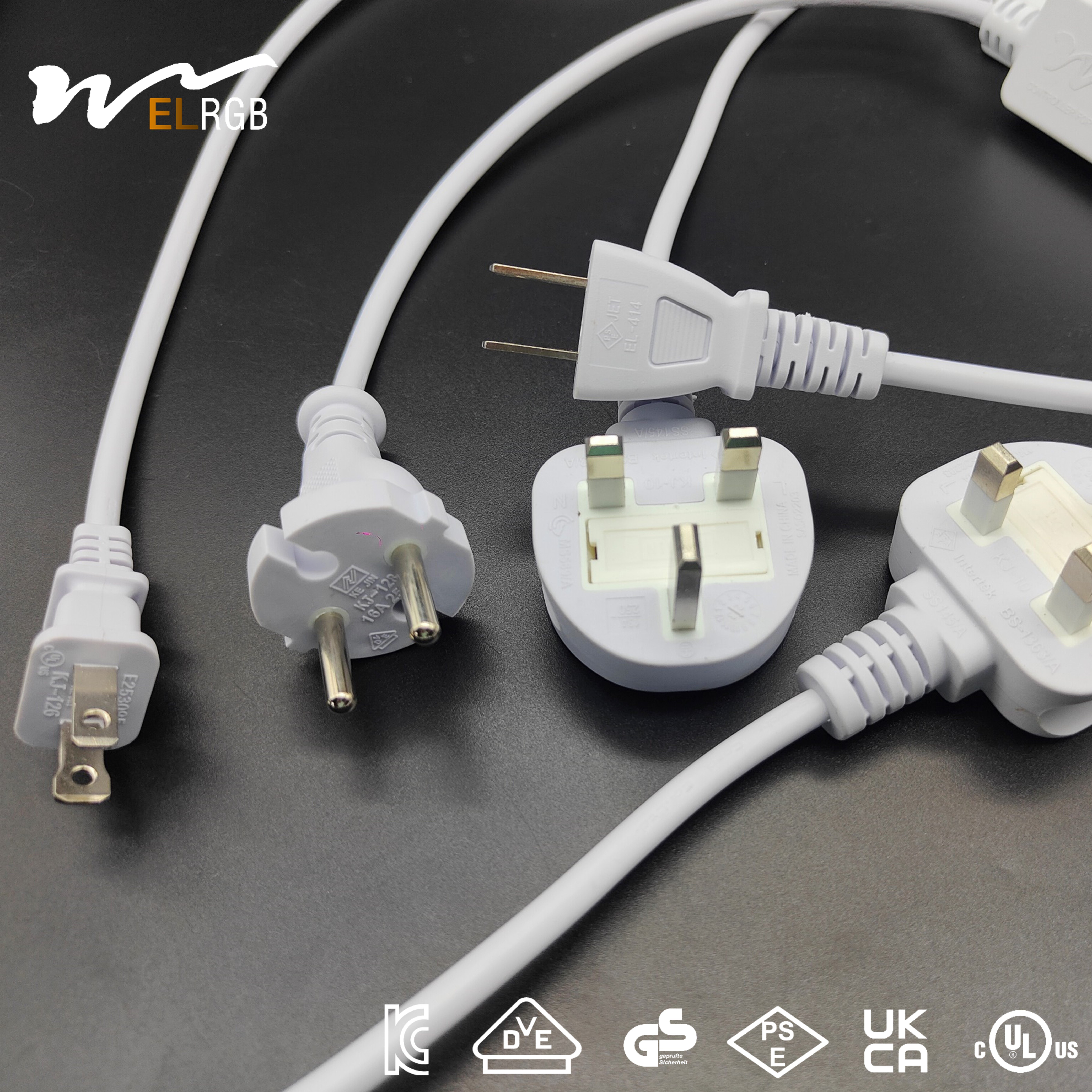2024 High-Voltage Monochromatic LED Strip Plug 110V-220V High-Power Lamp Fittings IP65 15A-20A Rectifier Lighting Accessories