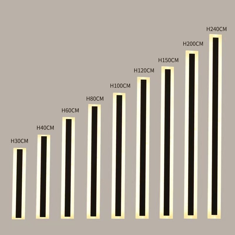Modern Style Indoor Outdoor LED Wall Wash Light Garden Wall Lamp Decoration Bedroom Bedside Wall Lights for Home