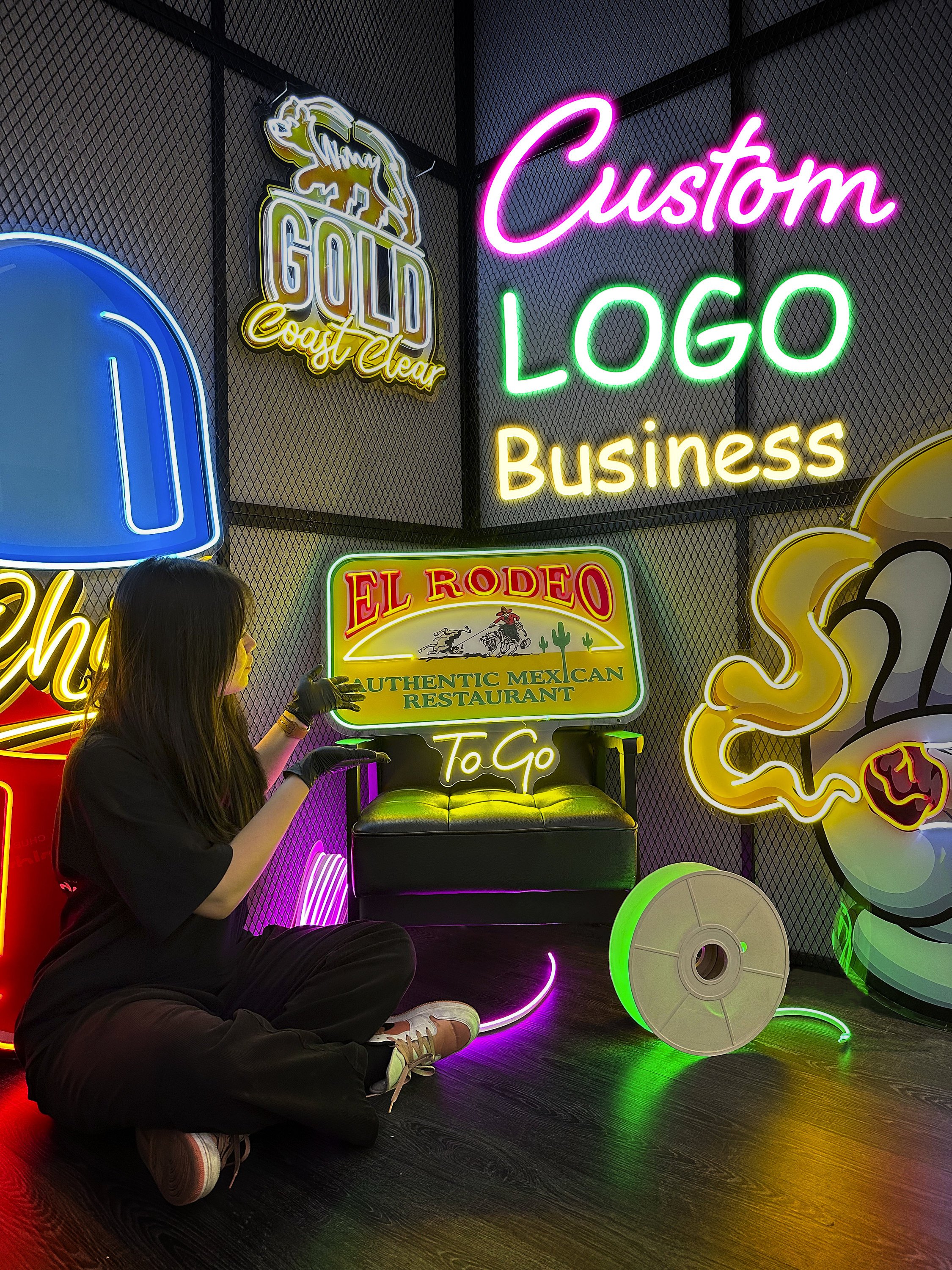 Custom Neon Sign Personalized Light up Name Sign Large Led Light Business Logo Customizable Neon Signs for Wall Decor