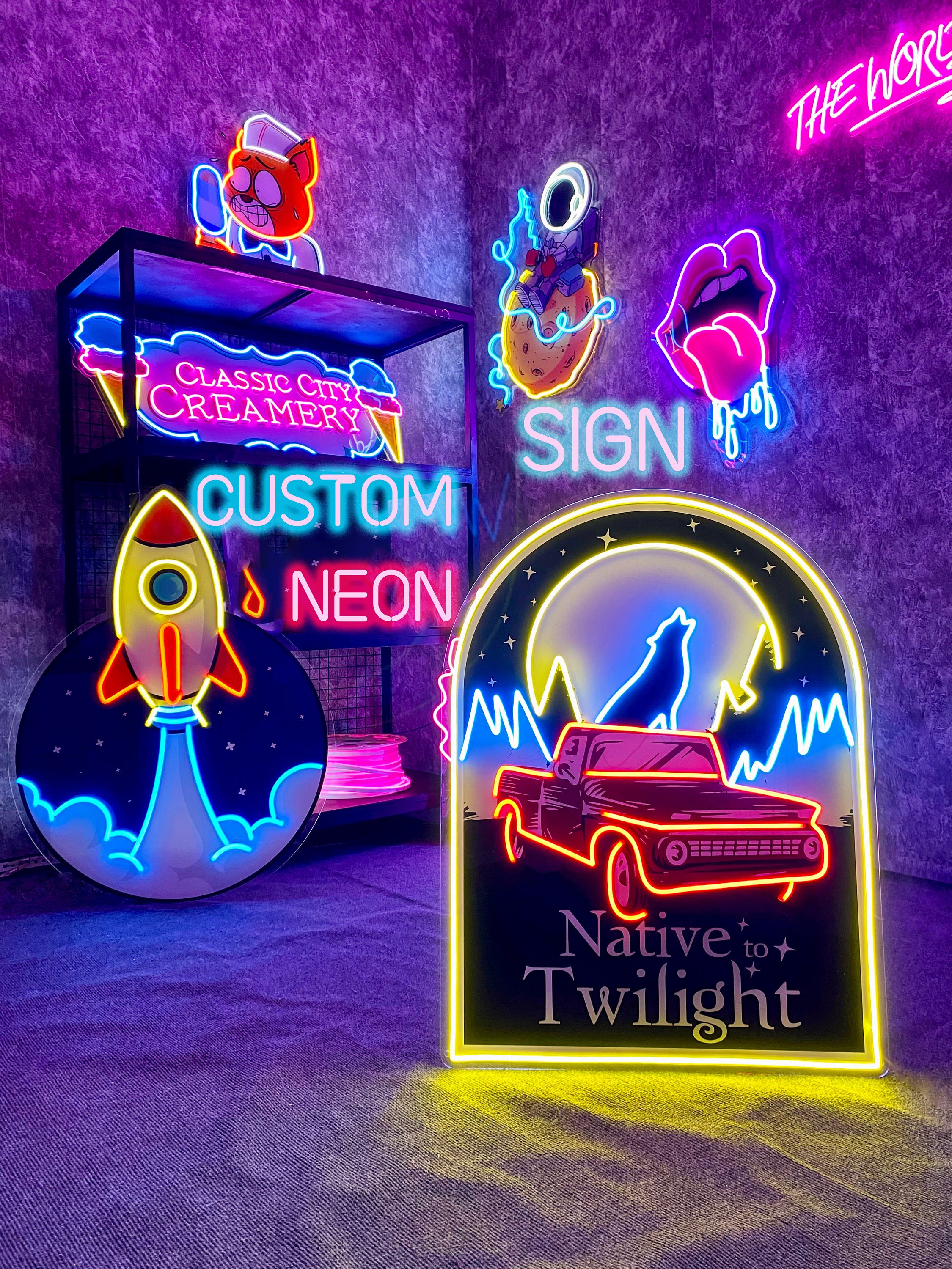 Custom Neon Sign Personalized Light up Name Sign Large Led Light Business Logo Customizable Neon Signs for Wall Decor