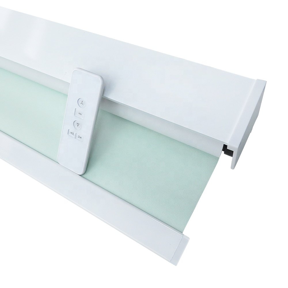 Top Automated Power Remote Controlled Electronic Automate Solar Powered Smart Home Window Roller Blinds Automation Motorized