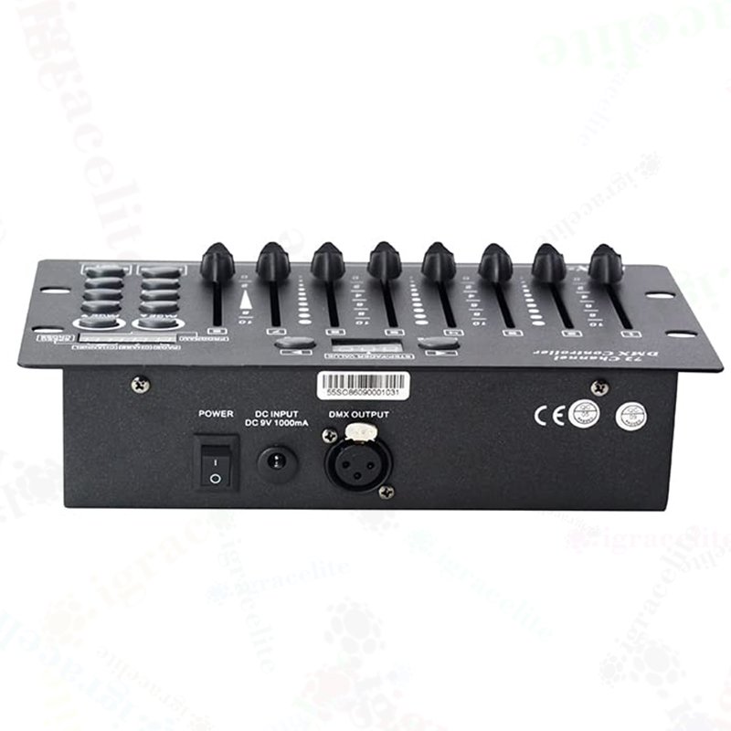 Igracelite Portable Mini Dmx 512 Controller 72 Channel Dmx Console
