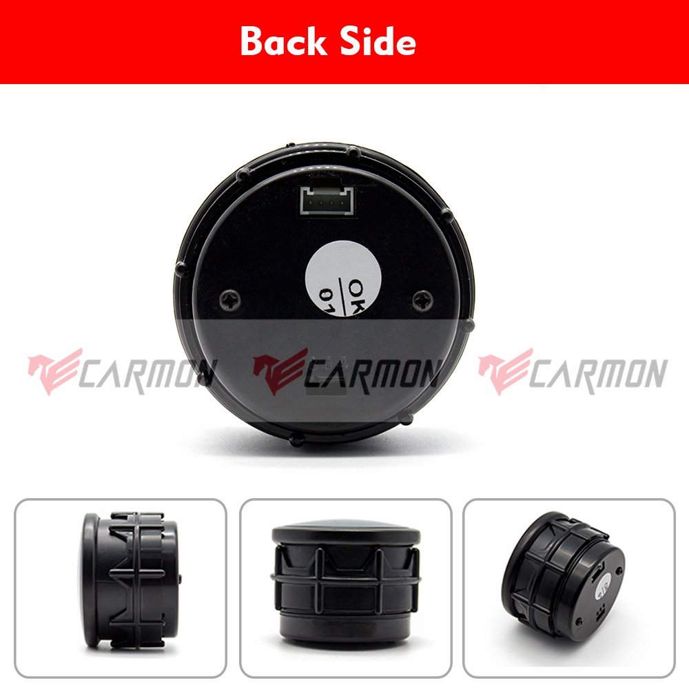 Custom 52mm Auto Meter -1-3Bar 2'' Bule Led Digital Dashboard Boost Gauge