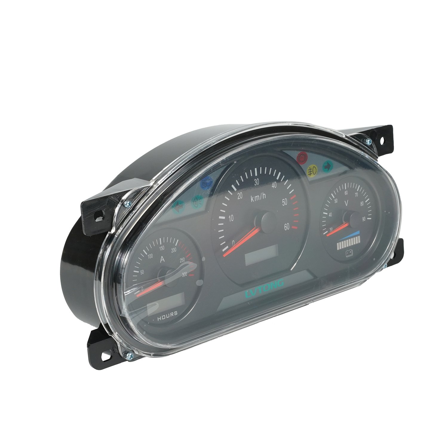 48V 72v 96v Battery Capacity Indicator Digital Speedometer Meter for Golf Cart ATV Forklift