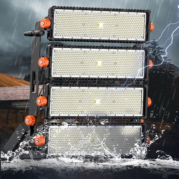 High Power 170lm/w Stadium Flood Light Waterproof IP66 500w 1000w 2000w Ac Outdoor Led Flood Lights