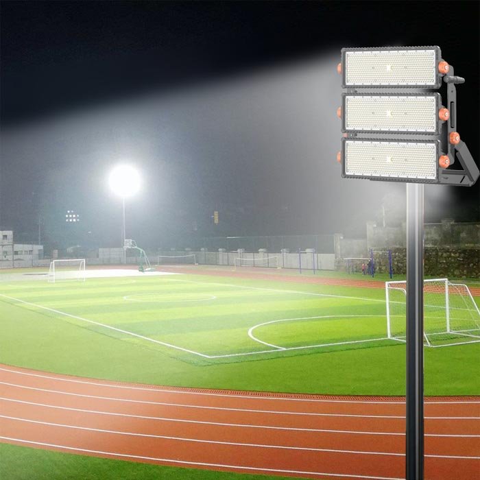 High Power 170lm/w Stadium Flood Light Waterproof IP66 500w 1000w 2000w Ac Outdoor Led Flood Lights