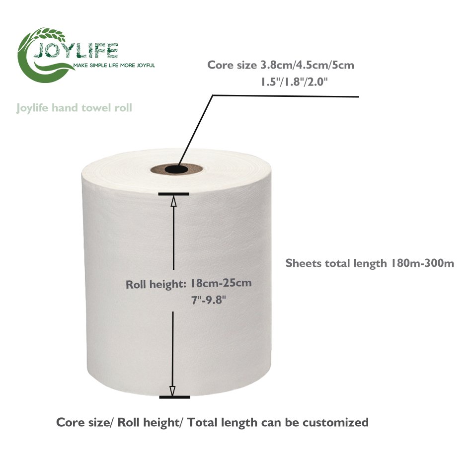 Wholesale 200 Meters 40 Gsm Auto Cut Maxi Roll Hand Paper Towel