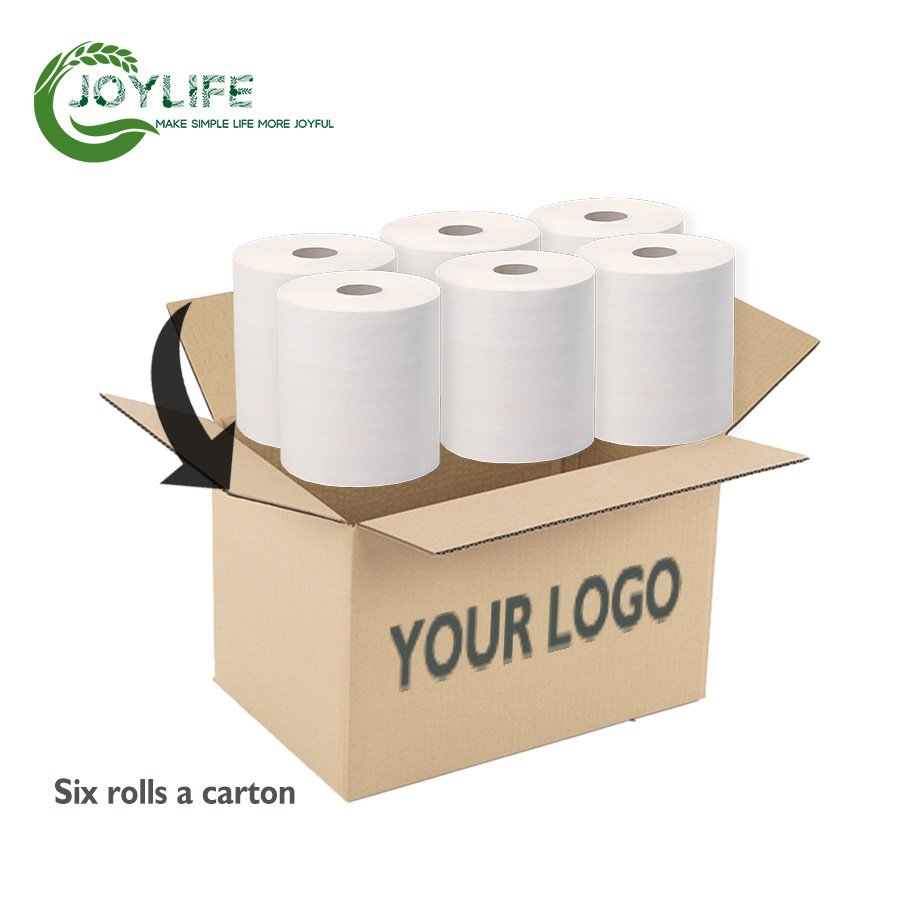 Wholesale 200 Meters 40 Gsm Auto Cut Maxi Roll Hand Paper Towel