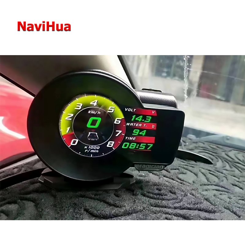 Navihua Obd 2 Gauge F835 Mini Car Water Temperature Gauge F8 Car Gauge Obd 2 Monitor Digital Gaugge Meter Obd2 Monitor