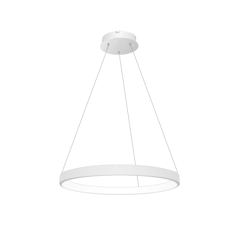 ECOJAS Wholesale Bending Aluminum Profile + Acrylic PMMA Diffuser with ETL Led Pendant Light Ceiling Pendant Lamp