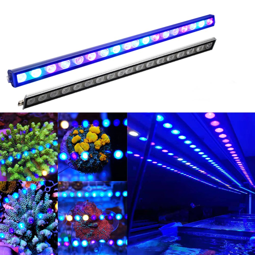 18x3W 27x3W 36x3W 45x3W Reef Flare Bar Replacement Smart Control Waterproof LED Aquarium Light