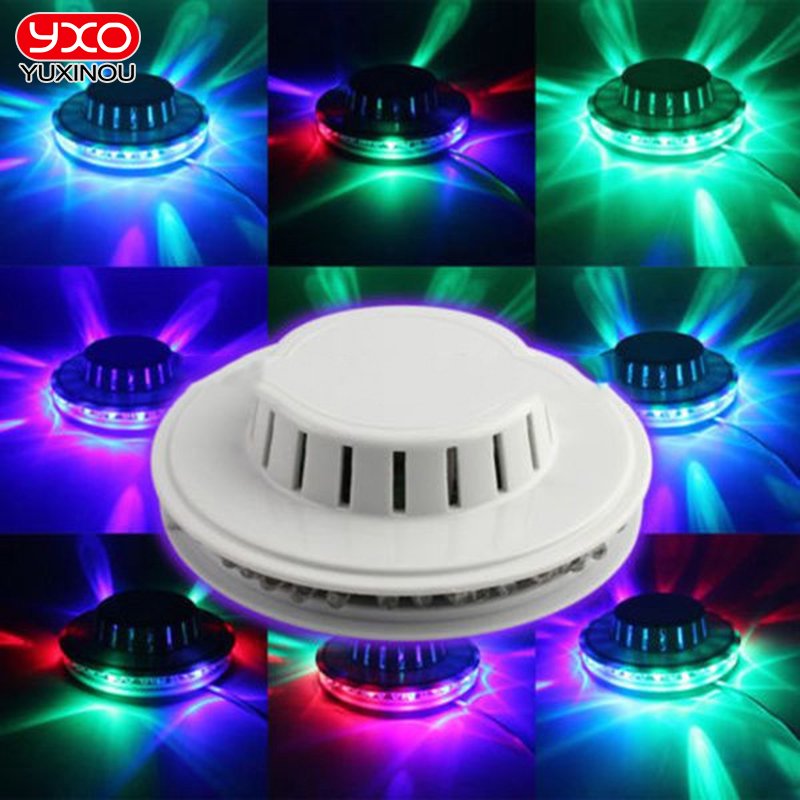 Professional Portable Dj Stage Lights Disco Dj Lighting Equipment 8w RGB Led Party Bar UFO Stage Light