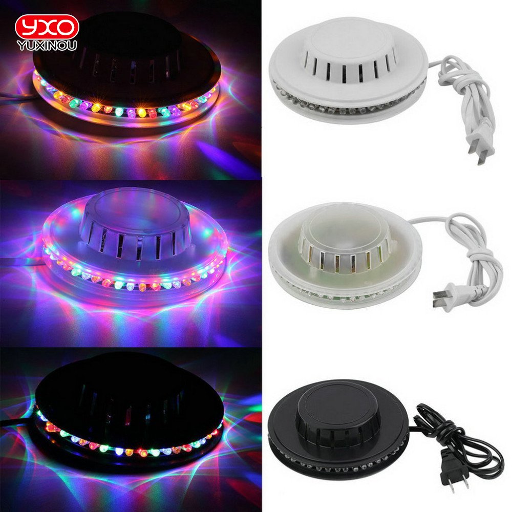 Professional Portable Dj Stage Lights Disco Dj Lighting Equipment 8w RGB Led Party Bar UFO Stage Light