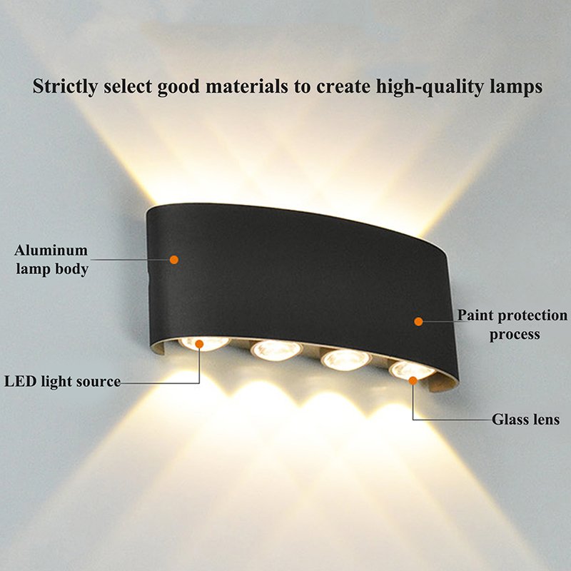 IP65 Surface Mounted Outside Waterproof Wall Mounted Light Outdoor Modern External Sconce Lights Led Wall,Wall Light Outdoor