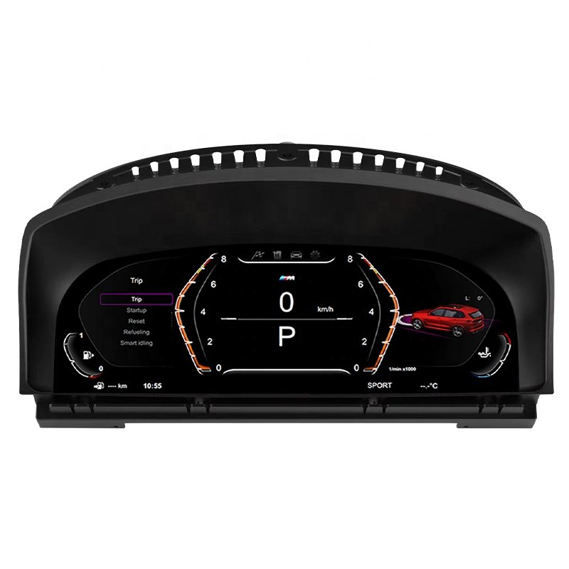 Linux System Auto Meter 12.3'' Car Speedometer Car Digital Instrument Cluster for BMW 7 Series F01 F03 F04 F02 2009 2016
