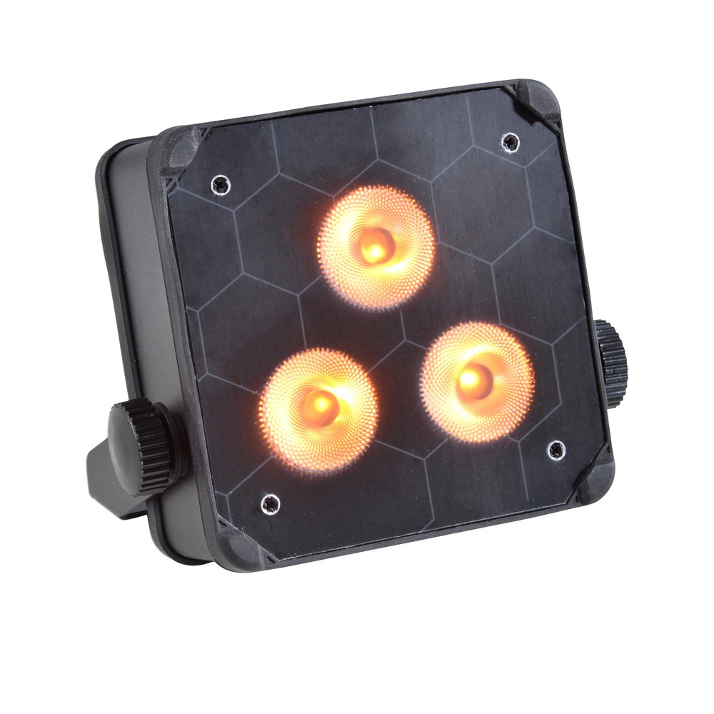 RGBWA UV 6IN1 Rechargeable Battery Mini LED Par Light 3*18W Wireless Uplight Party Dj Wedding Decorations