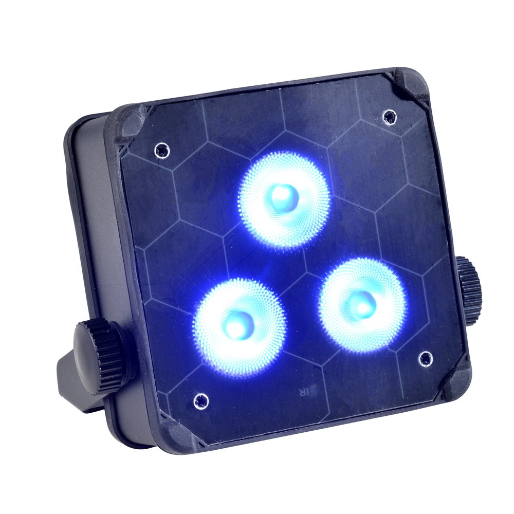 RGBWA UV 6IN1 Rechargeable Battery Mini LED Par Light 3*18W Wireless Uplight Party Dj Wedding Decorations