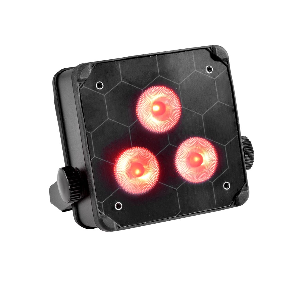 RGBWA UV 6IN1 Rechargeable Battery Mini LED Par Light 3*18W Wireless Uplight Party Dj Wedding Decorations