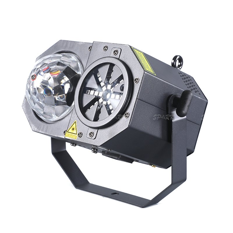 Christmas Mini Stage Light Dj Party Led Lights KTV Effect Strobe Wash Laser Derby Smaller Disco Compact Lighting