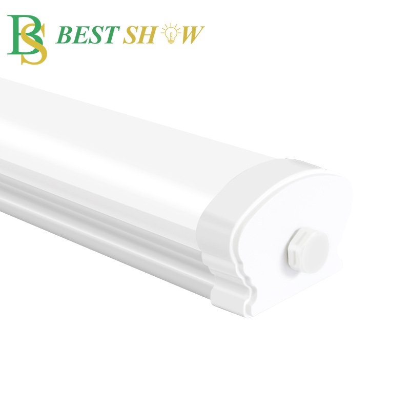 Waterproof IP66 Warehouse Tri Proof Led Lamp Dimmable LED Triproof Light Emergency Light Fixture Tri-proof LED