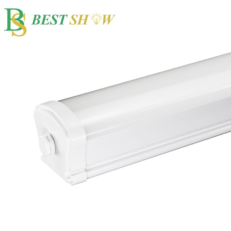 Waterproof IP66 Warehouse Tri Proof Led Lamp Dimmable LED Triproof Light Emergency Light Fixture Tri-proof LED