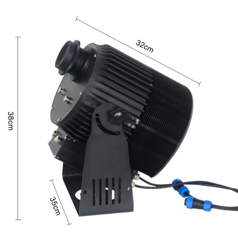 600W Advertising Waterproof Gobo Projection logo Lights Outdoor Led Lamp Projector Light Korean KC CE Security Caution Light