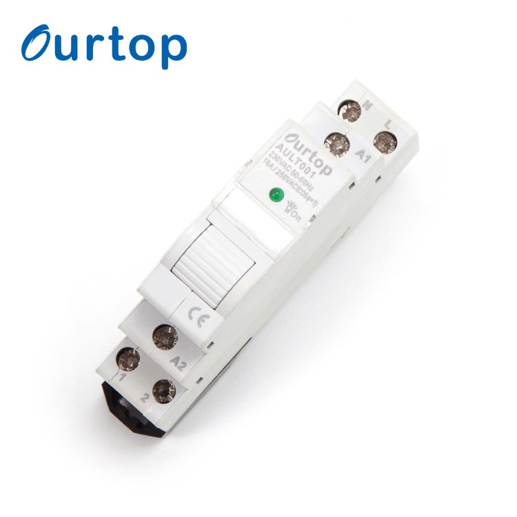Multifunction Mini Latching Relay DIN Rail General Purpose Relays