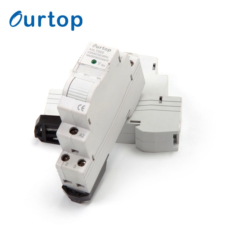 Multifunction Mini Latching Relay DIN Rail General Purpose Relays