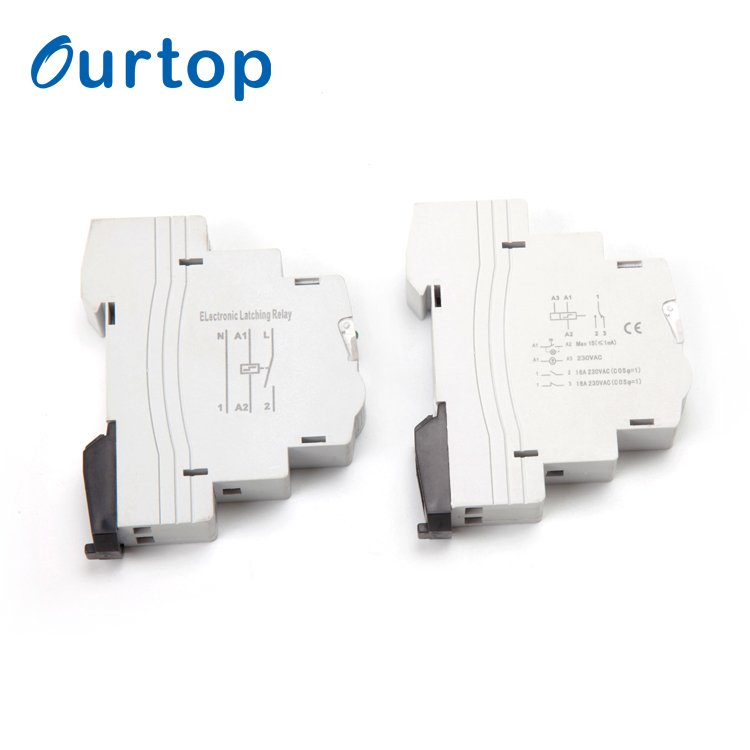 Multifunction Mini Latching Relay DIN Rail General Purpose Relays