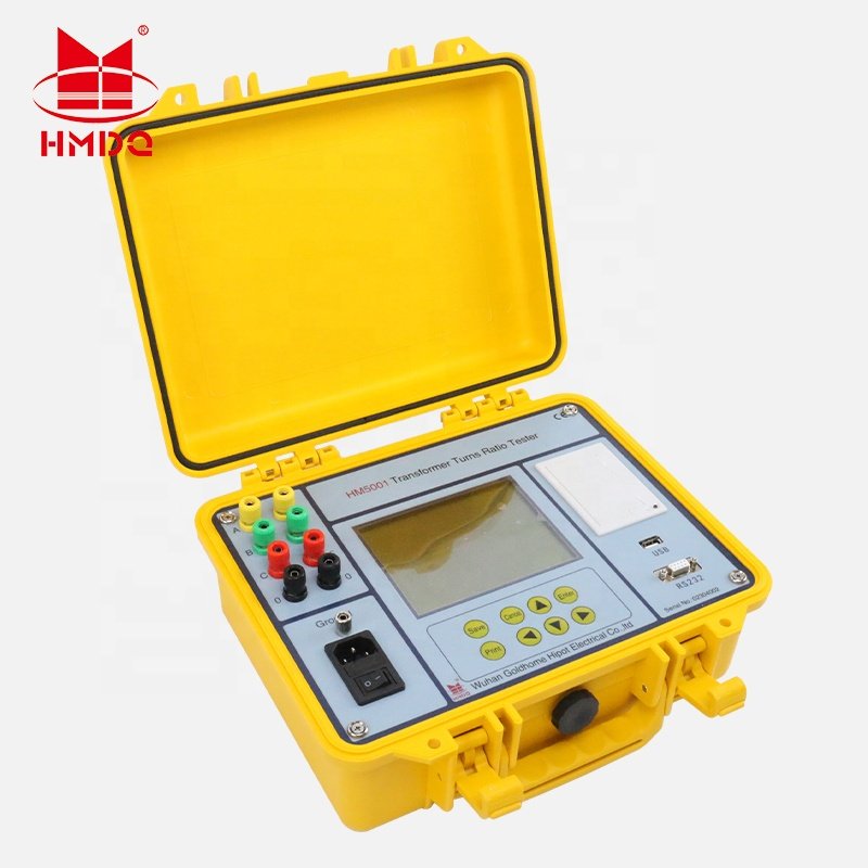 HMDQ Electric Transformer TTR Testing Equipment 3 Phase Transformer Turn Ratio Tester/ Transformer Turns Ratio Meter TTR Meter