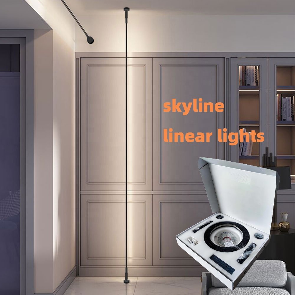 5M Aluminum Strip Led Profile Skyline Linear Light Ceiling Wall Installation DIY Aluminum Profile LED Strip Light