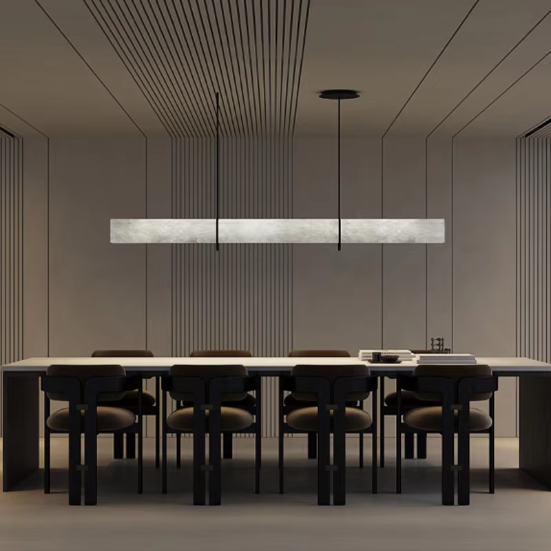 Custom Modern Marble Alabaster Pendant Lmap Indoor Decorative Kitchen Island Dining Room Living Room for Chandelier