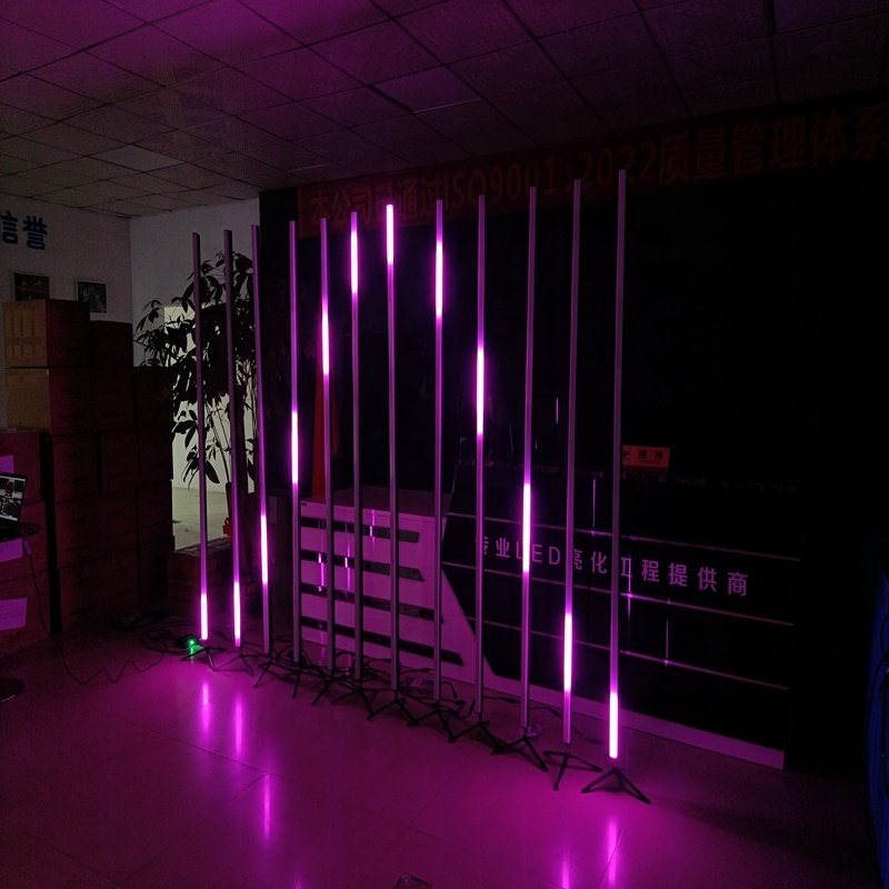 Programmable Full Color Addressable Led Pixel Tube Smd5050 SPI Dmx Digital Pixel Led Linear Rgb Led Aluminum Tube Light bar