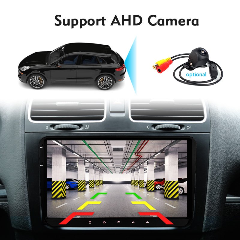 9 Inch New Touch Screen Android Radio Auto Wifi Android Large Screen Navigation Integrated Machine GPS Navigation for Volkswagen