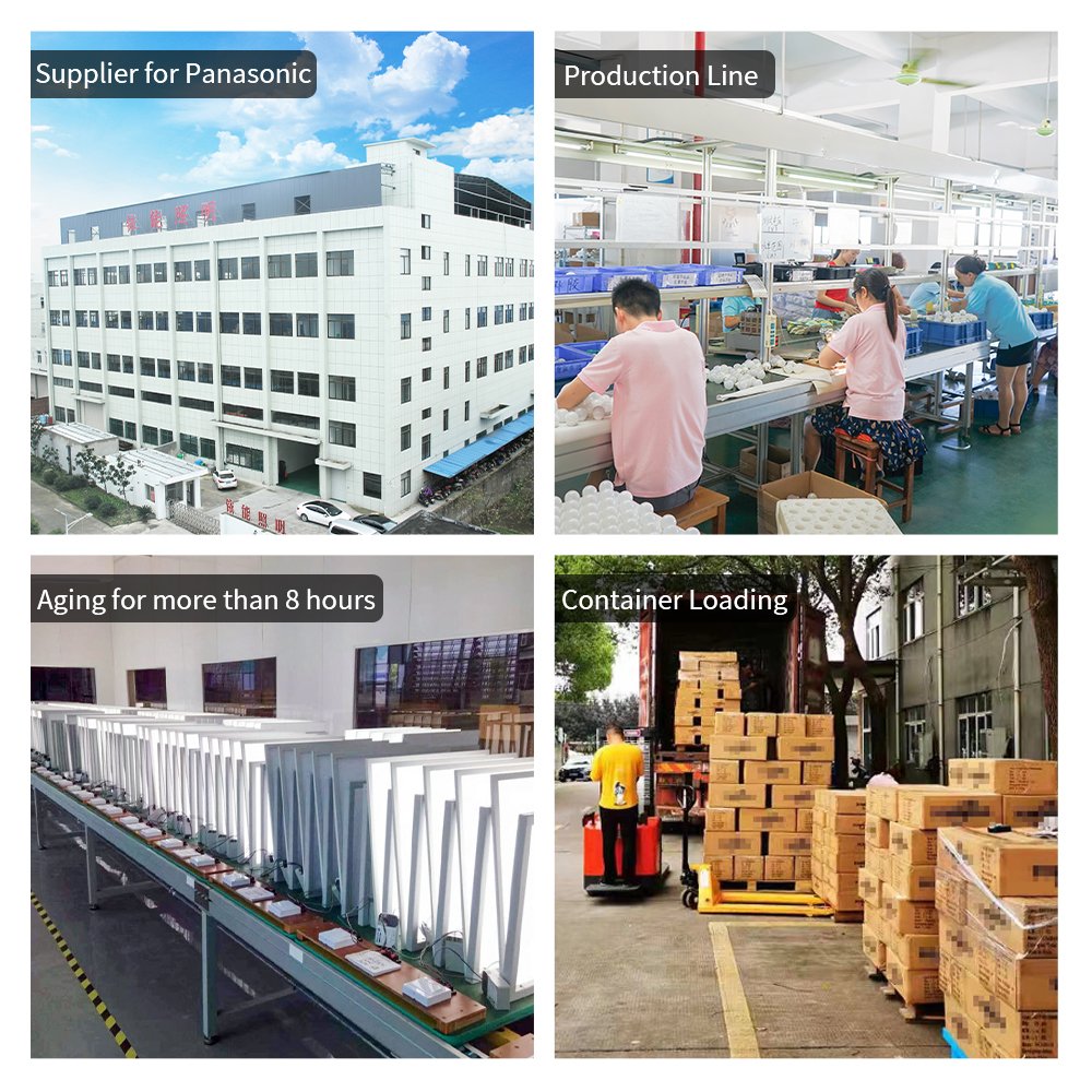 595*595 Led Panel Light 48w Led Ceiling Panel Light Ra>80 4000K Panel Light with Long Lifetime