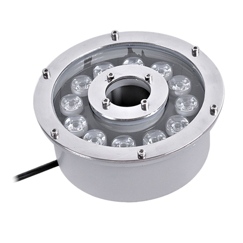 2024 Fashion Led Underwater for Fountain Lights Led Light for Outdoor Water Fountain Stainless Steel Materials 9w