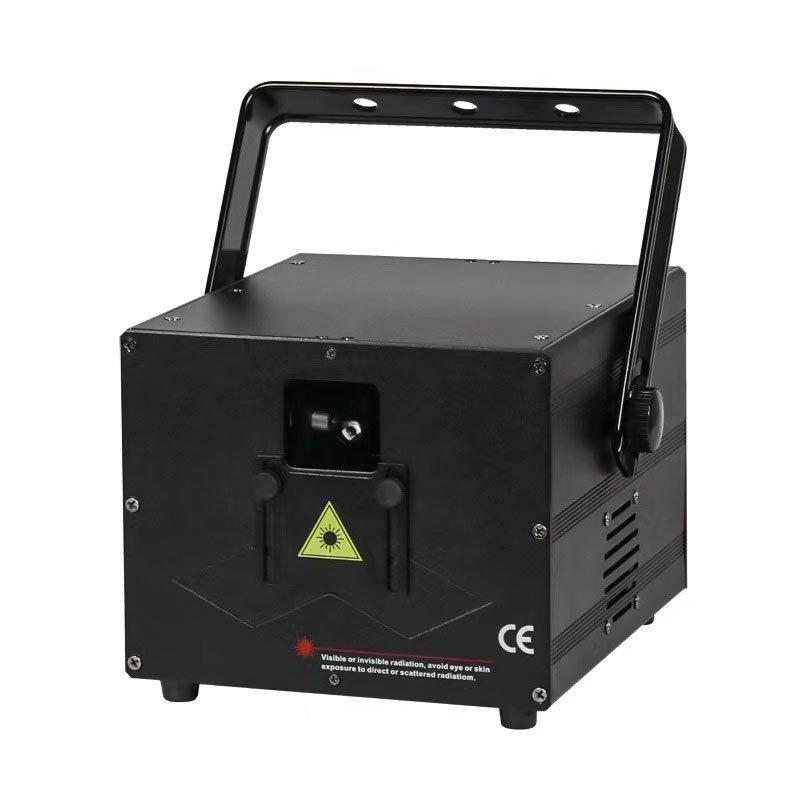 3d Laser Projector Party Disco Stage Full Color Lazer Light DMX512 3W Stage Projector Animation for Night Club