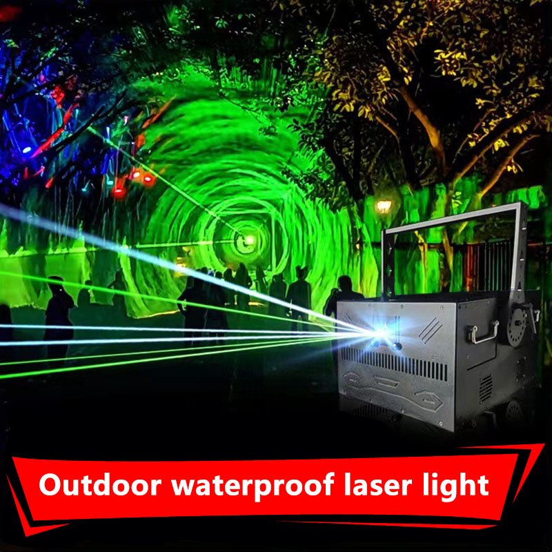 3d Laser Projector Party Disco Stage Full Color Lazer Light DMX512 3W Stage Projector Animation for Night Club