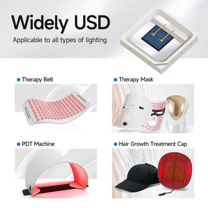 3030 SMD IR LED 415nm 660nm 830nm 850nm Infrared Therapy Led Red Light Therapy Facial Device