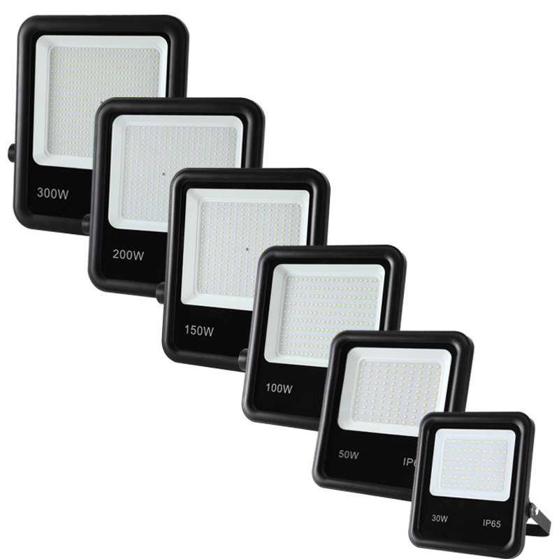 High Brightness LED Flood Light Waterproof Aluminum Garden Spot Lights with IP65 Rating for Stadium Outdoor Lighting