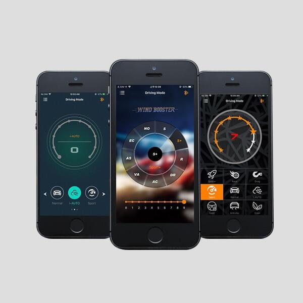 Windbooster Bluetooth App Throttle Controller Speed Pedal New Condition Sprint Commander Auto Parts For Toyota Estima & Belta