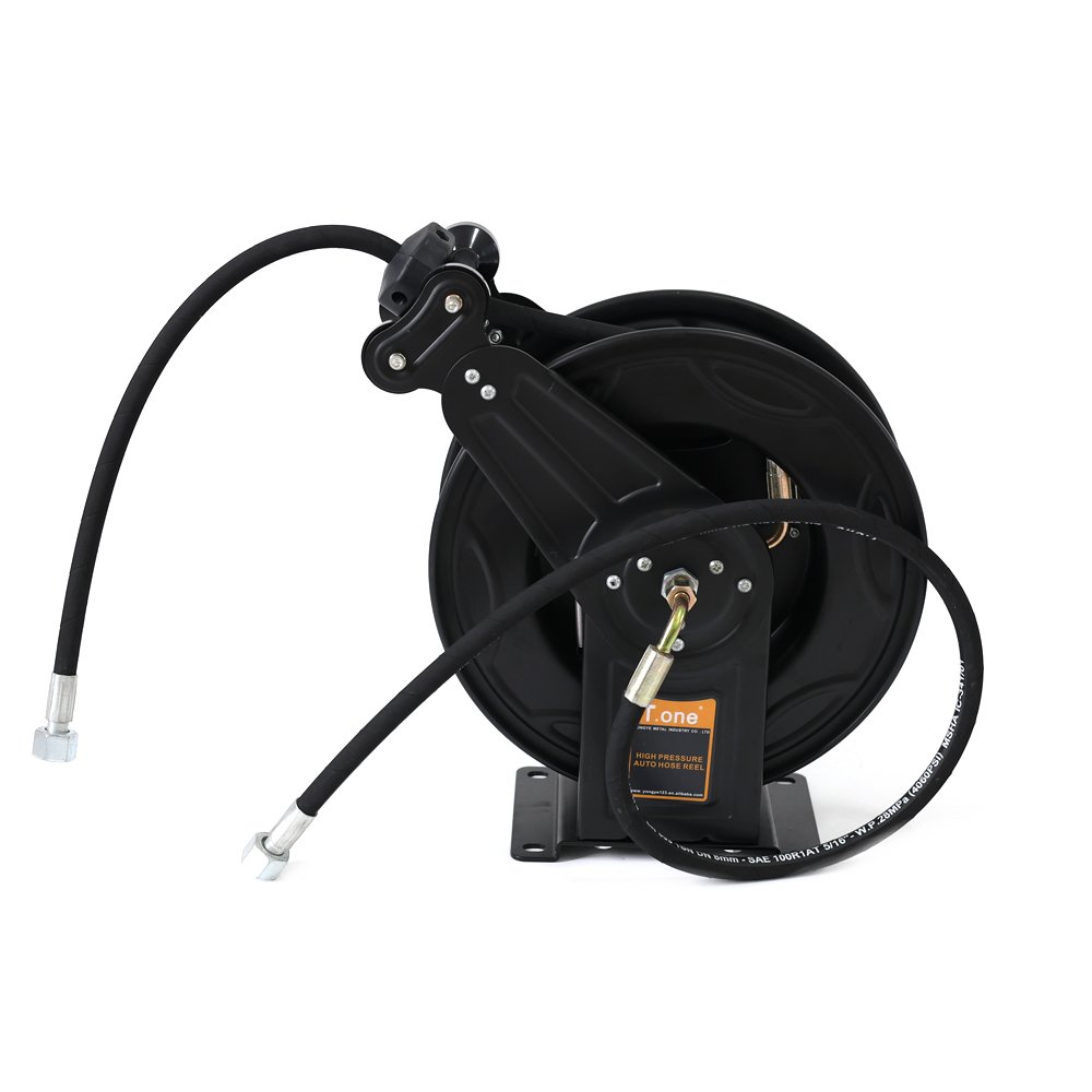 High Presser Washer Water Hose Reel Stainless Steel Pressure Washer Side Mounted Hose Reel