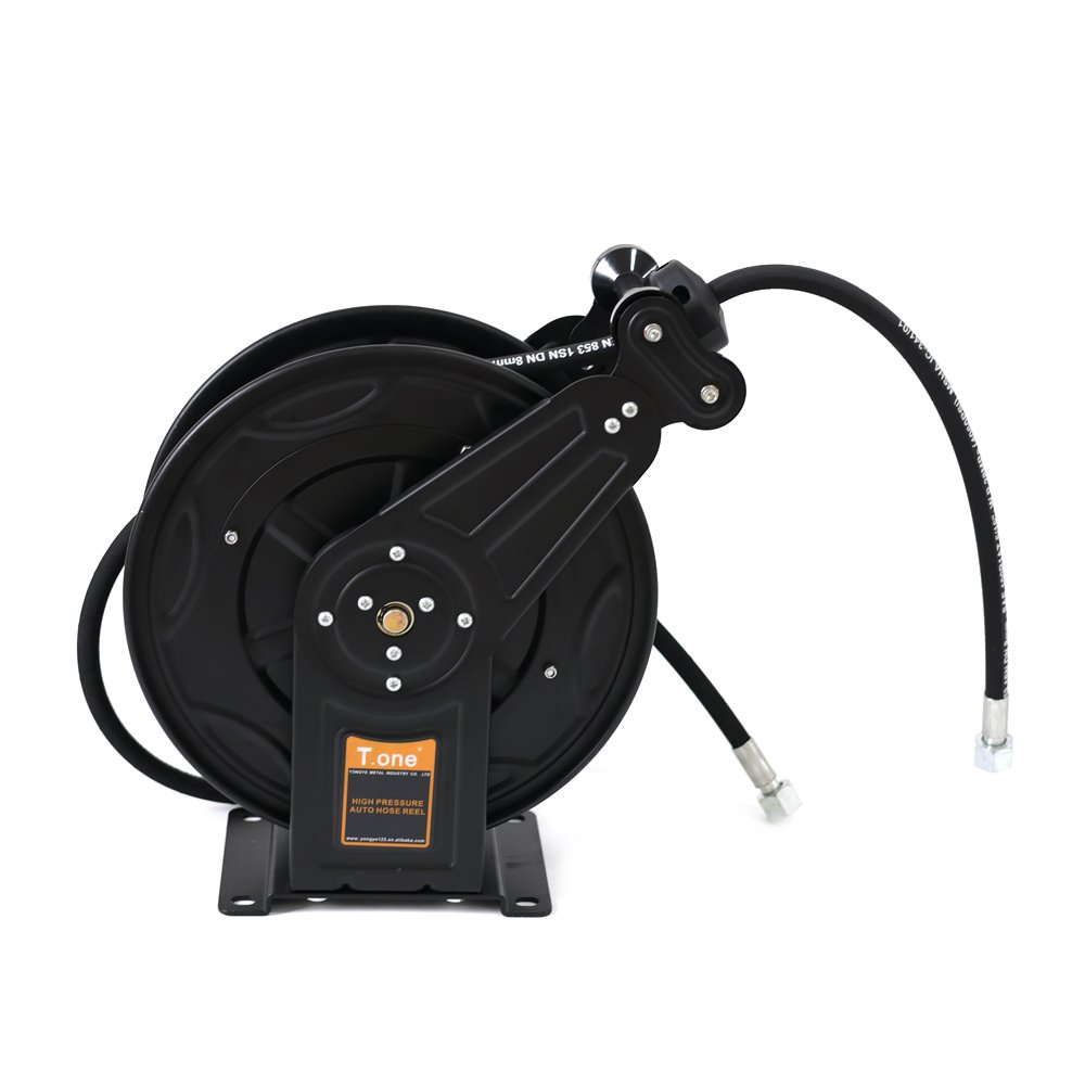 High Presser Washer Water Hose Reel Stainless Steel Pressure Washer Side Mounted Hose Reel