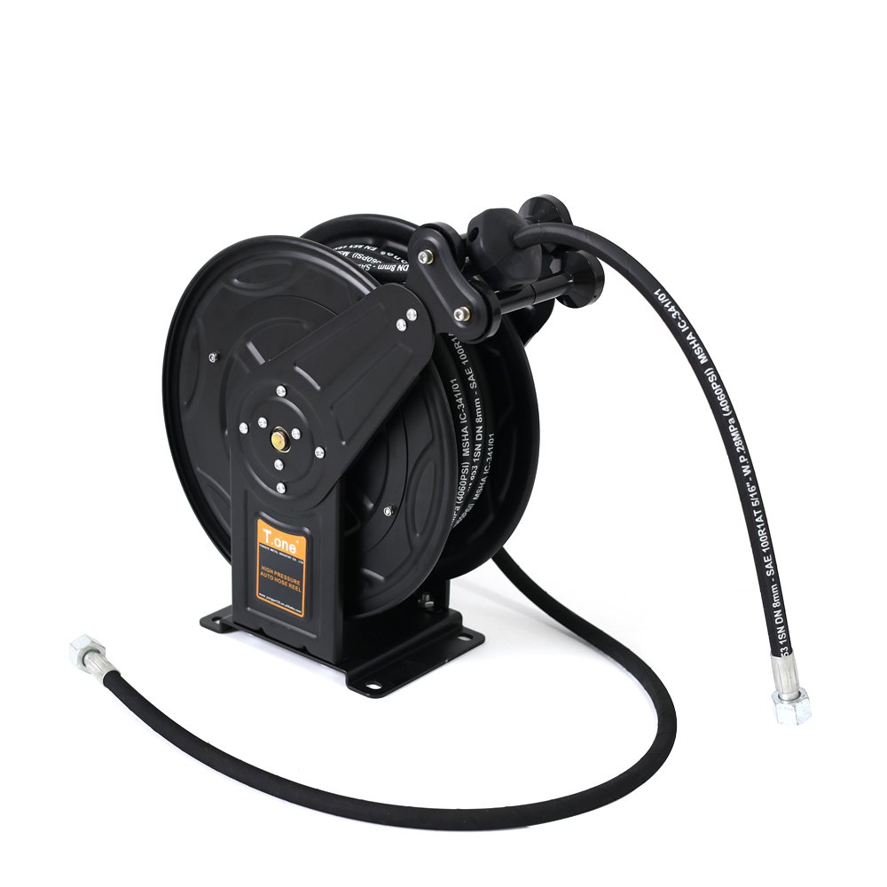 High Presser Washer Water Hose Reel Stainless Steel Pressure Washer Side Mounted Hose Reel