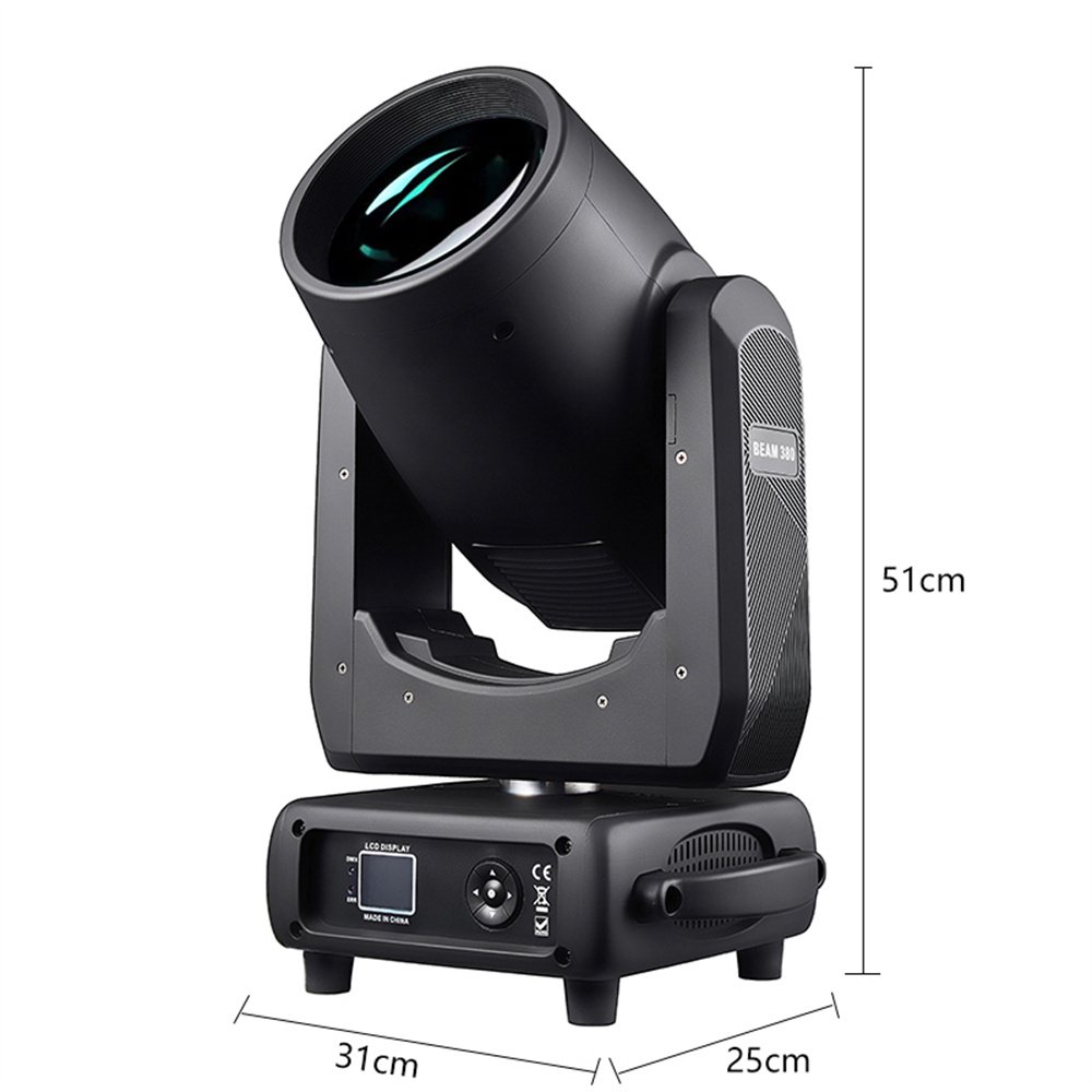 20R Prism King Dj Equipment 380w Sharpy Beam Moving Head Light Luces Lyre 20r 380w Sky Beam Light for Stage